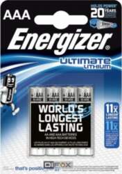 1x4 ENERGIZER Ultimate Lithium Micro AAA
