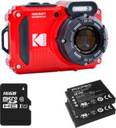 Kodak PixPro WPZ2 Bundle, red WPZ2RD6