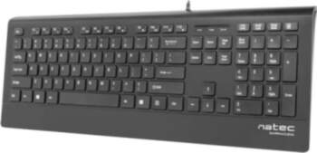 Natec Multimedia Keyboard BARRACUDA slim USB