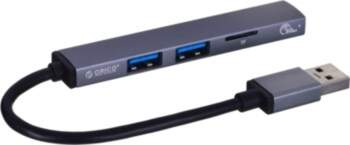 ORICO HUB USB-C 3X USB-A, MICROSD