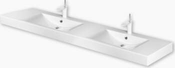 PAA izlietne Long Step Duo, 2000x490