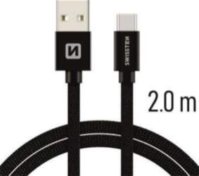 Swissten Textile Universāls Quick Charge 3