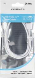 Vivanco cable USB-C Data 1m (39452)