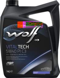 Wolf VITALTECH 5W40 PI 4L API