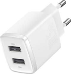 Baseus Compact Quick Charger, 2x USB