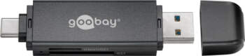 Goobay memory card reader 2in1 microSD/SD
