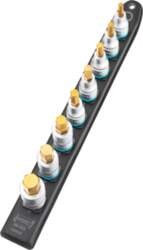 Hazet SmartRail 1/2 socket set, hexagon