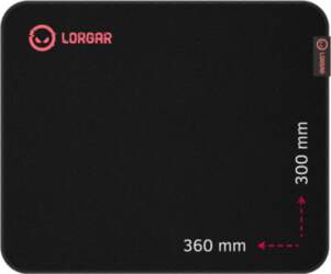 Lorgar Main 323, Gaming mouse pad