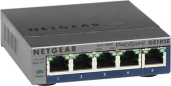 Netgear Switch GS105E Web Management, Desktop