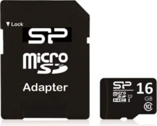 Silicon Power 16 GB, MicroSDHC, Flash
