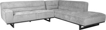 Corner sofa HASSO RC, grey 21743