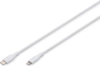 Digitus Lightning silicone connection cable, USB-C