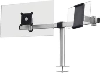 DURABLE Monitorhalterung PRO 1Mon. 1Tablet Tischdurchf