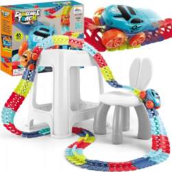 Elastīga Bērnu Auto Trase Track Changeable