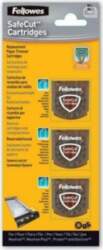 Fellowes 3 interchangeable blades for waved