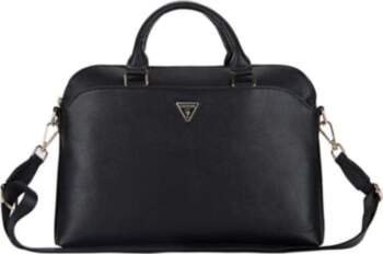 Guess PU Grained Triangle Logo Computer