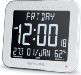 Muse Wall Clock with Alarm Function