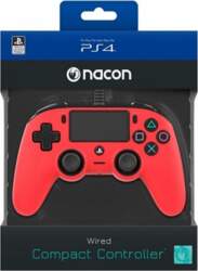 Nacon Compact Controller Wired - Red