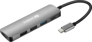SANDBERG USB-C Dock HDMI 3xUSB +