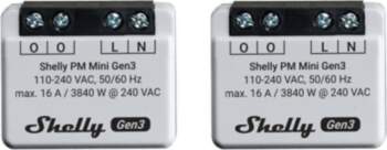 Set of 2 Shelly PM Mini