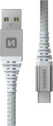 Swissten Kevlar USB - USB-C Datu