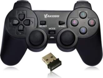 VAKOSS GAMEPAD WIRELESS WITH DUAL-SHOCK FUNCTION