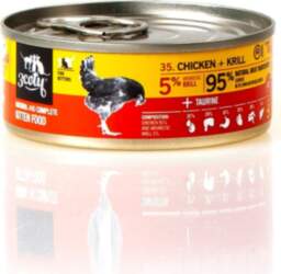 3COTY Chicken with krill For kittens