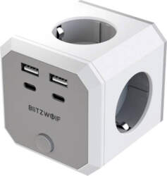 BlitzWolf BW-EC2 8-in-1 Power Cube (4xAC
