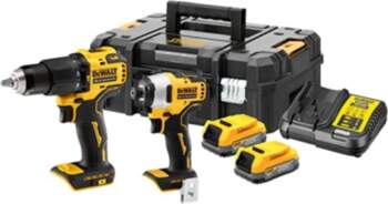 DEWALT DCK2062E2T-QW Instrumentu komplekts 18V (2x1