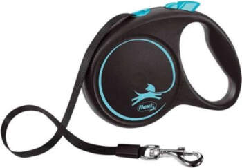 Flexi Automatic leash Black Design M