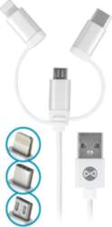 Forever 3in1 cable USB - Lightning