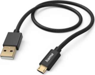 Hama Fabric Charging Cable, USB-A -