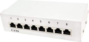 LOGILINK- Patch Panel Desktop CAT6 8-port