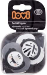 Lovi Salt&Pepper / Dynamic Soother 2pc