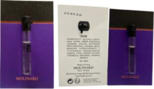Molinard, Les Elements Collection - Cuir