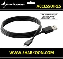 Sharkoon USB 2.0 A-B Micro