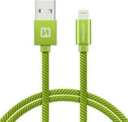 Swissten Textile Fast Charge 3A Lighthing