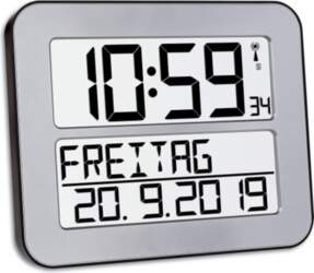 TFA Digital radio clock TIMELINE MAX
