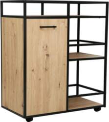 Skapis ar plauktiem HEDVIG 77,4x42H94cm