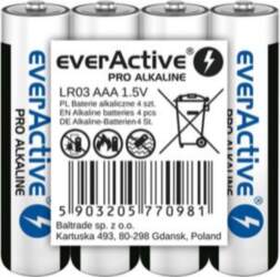 Alkaline batteries AAA / LR03 everActive