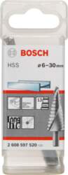 Bosch HSS step drill, 6mm -