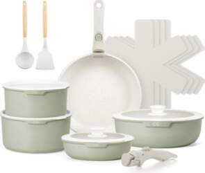 CS Kochsysteme 17-piece Space-Saving Cookware Set
