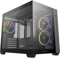 Deepcool Case CG330 3F Black Micro