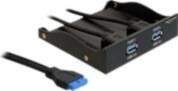 DELOCK Front Panel 3,5 2x