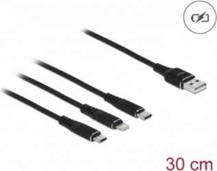 DELOCK USB Charging Cable 3 in