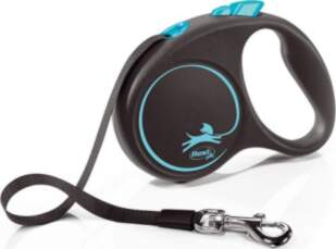 Flexi Automatic leash Black Design S