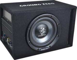 Ground Zero 8" active subwoofer in