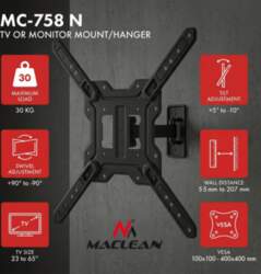 Maclean TV or Monitor Mount /