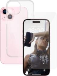 MOBILE SCREEN PROTECTOR 2IN1/IPHONE 15 CLEAR