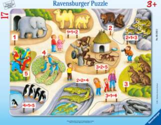 Ravensburger Frame Puzzle 17 pc Reading